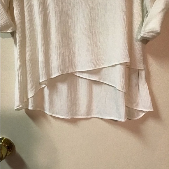 Ruby Rd Petite - NEVER WORN - White Slip-over Top - Picture 3 of 6